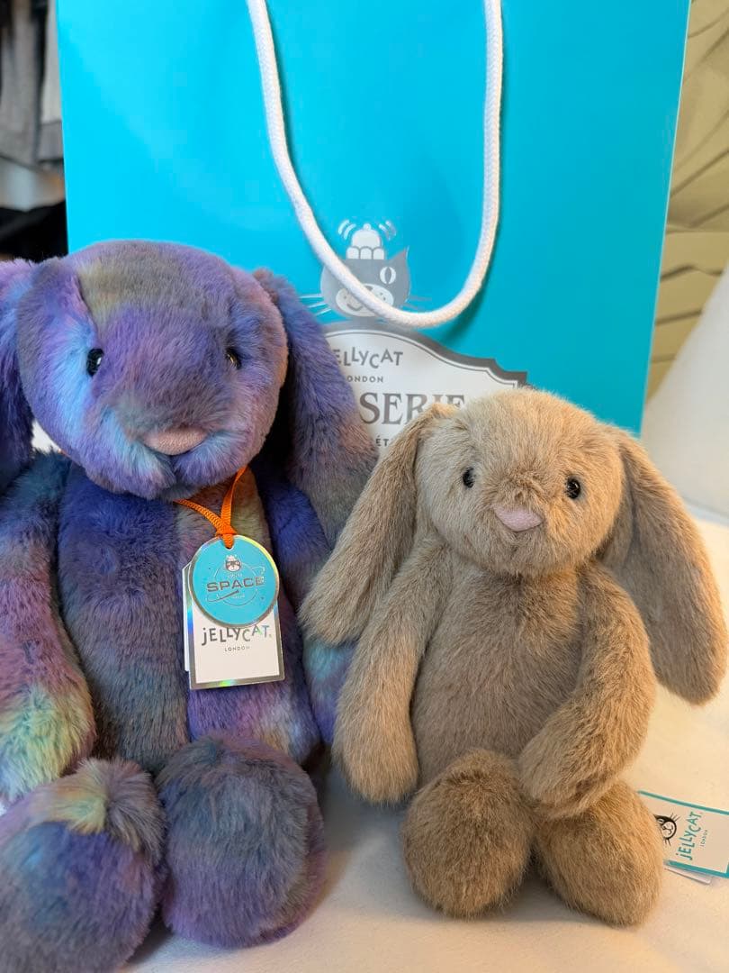  うさぎぬいぐるみ2体セットジェリーキャット