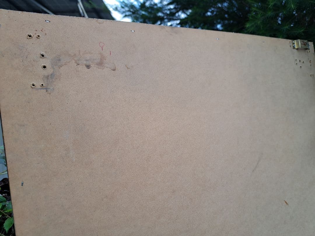 装飾的な金色フレームの全身鏡