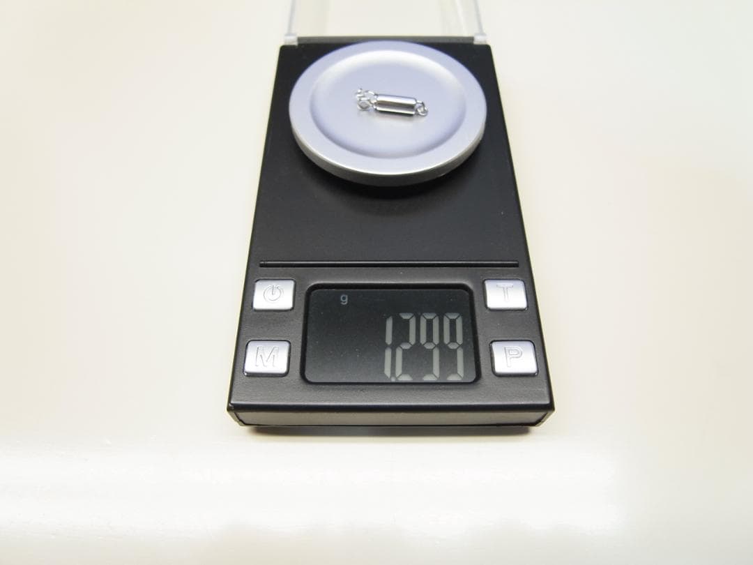 K18WG差し込み金具　1個売り　【新品】※K18WG刻印あり