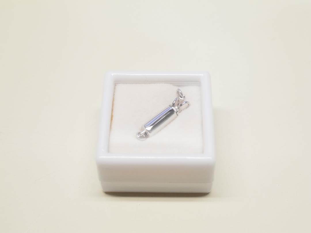 K18WG差し込み金具　1個売り　【新品】※K18WG刻印あり