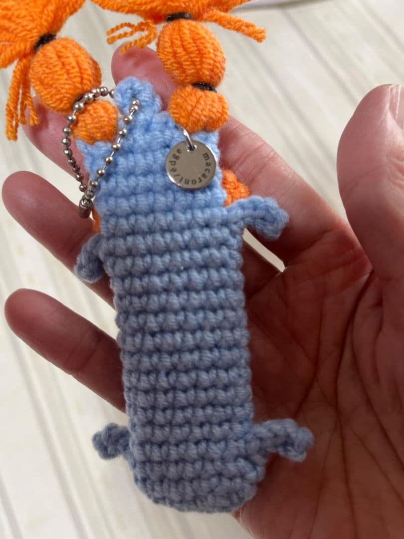 キャラクター型キーケース 青