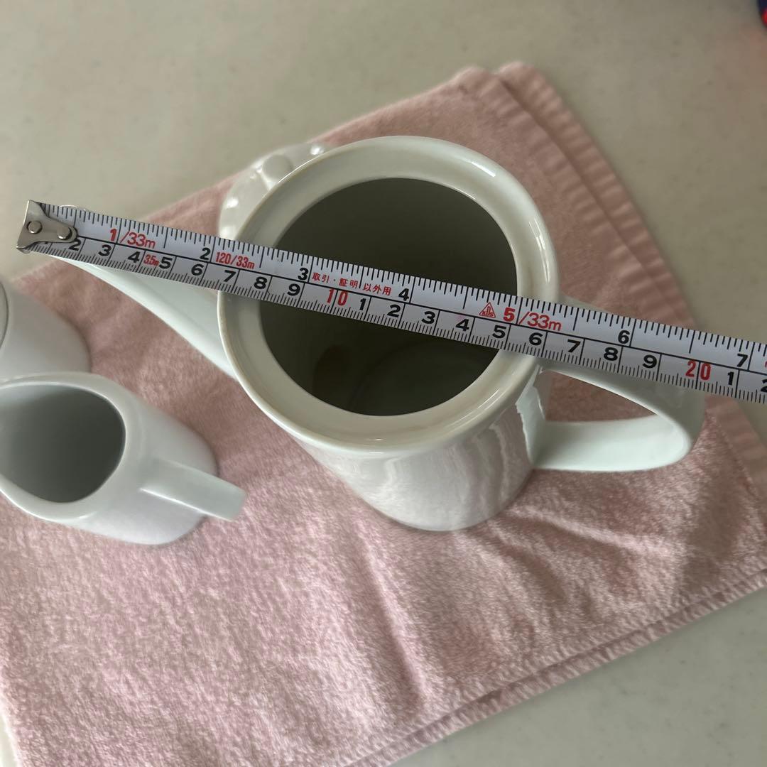 アレッシー　メンディーニ　コーヒーポット、シュガー、クリーマー