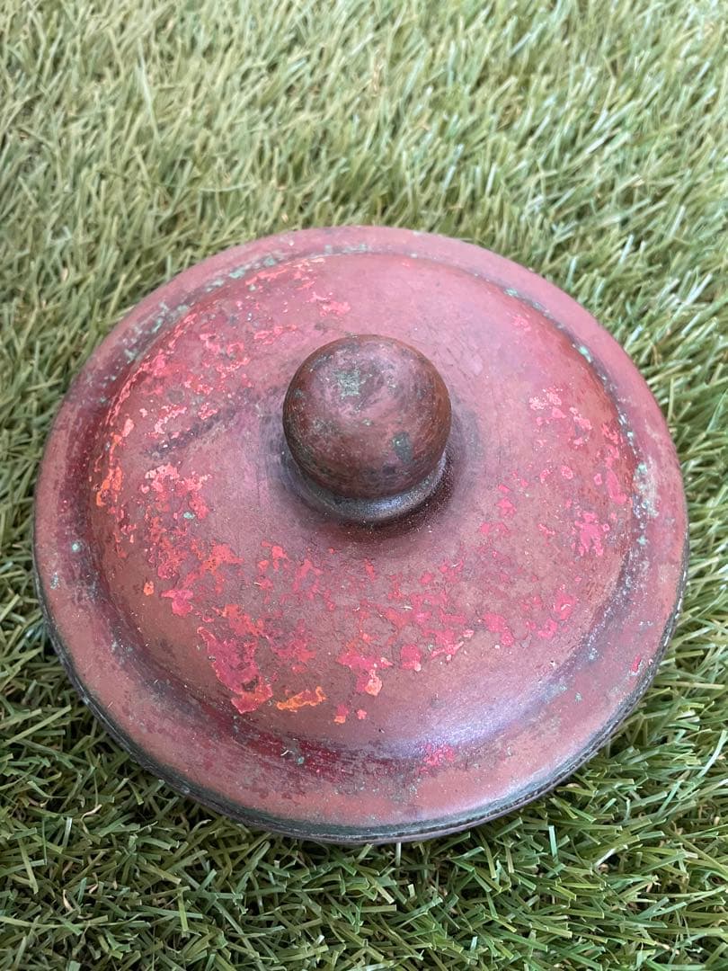 山川堂　銅やかん　鎚起銅器　銅瓶　水注(水差)　昭和レトロ　古道具　骨董品