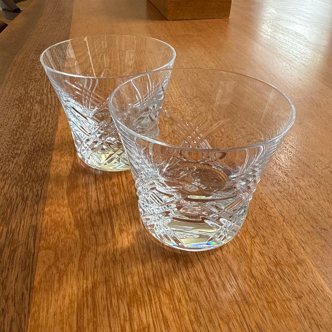 Baccara バカラグラス5点　2014×2個/2013×3個