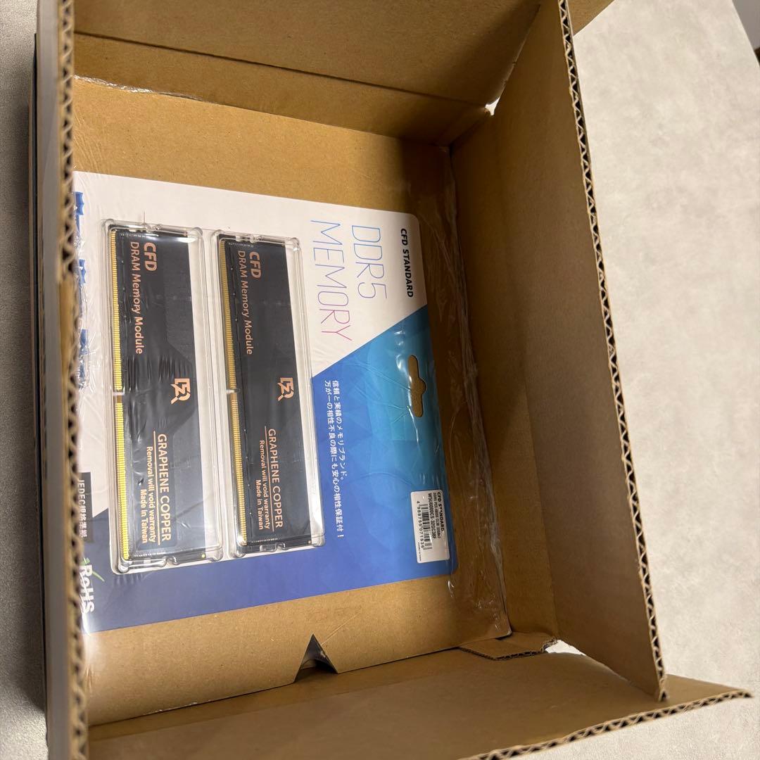 メモリー CFD STANDARD W5U6000CS-32GC38F