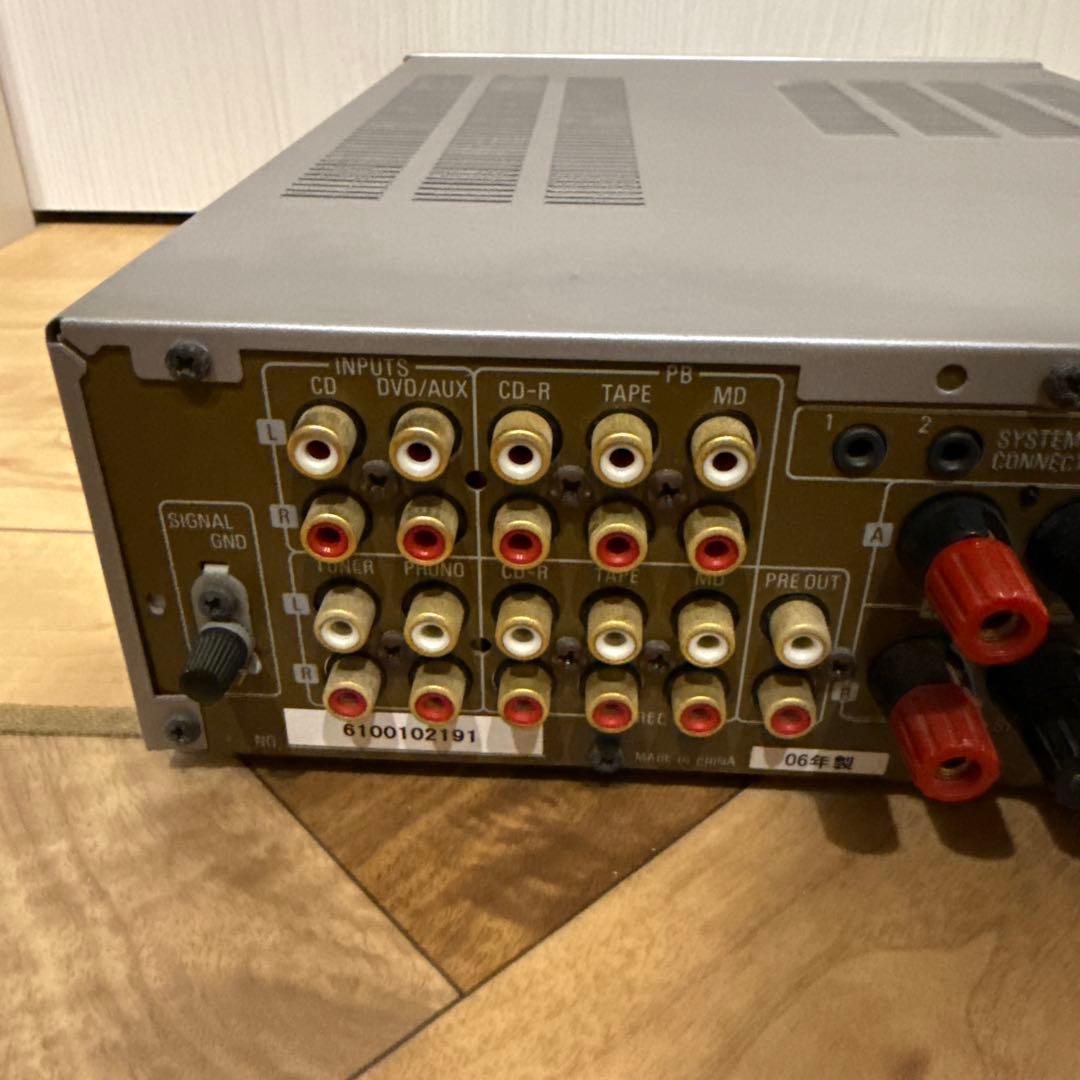 【中古】DENON デノン　プリメインアンプ PMA-201SA シルバー