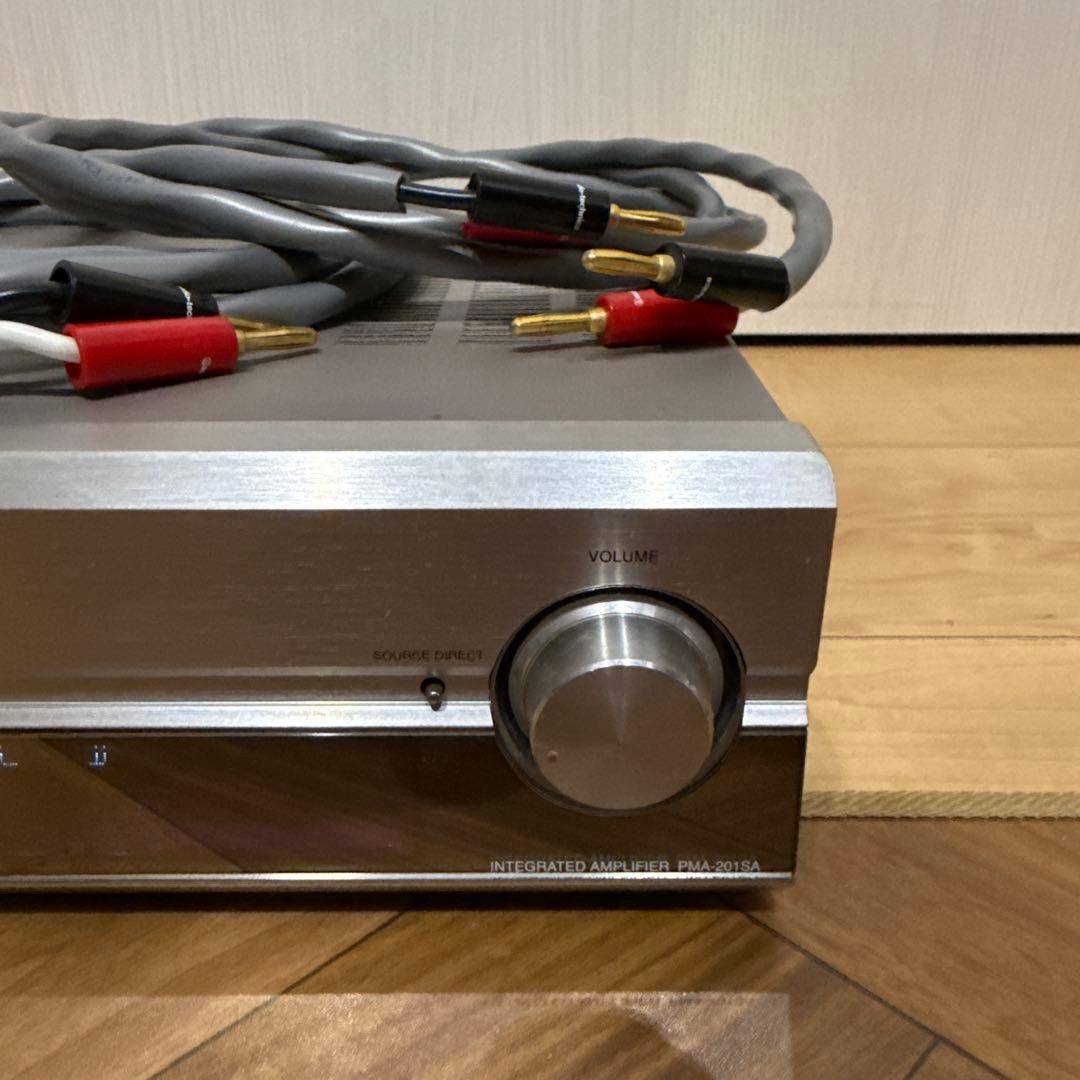 【中古】DENON デノン　プリメインアンプ PMA-201SA シルバー