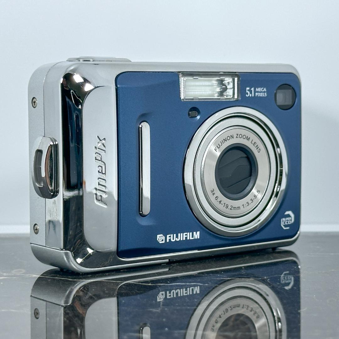 【美品】FUJIFILM 富士フイルム FinePix A500　ブルー