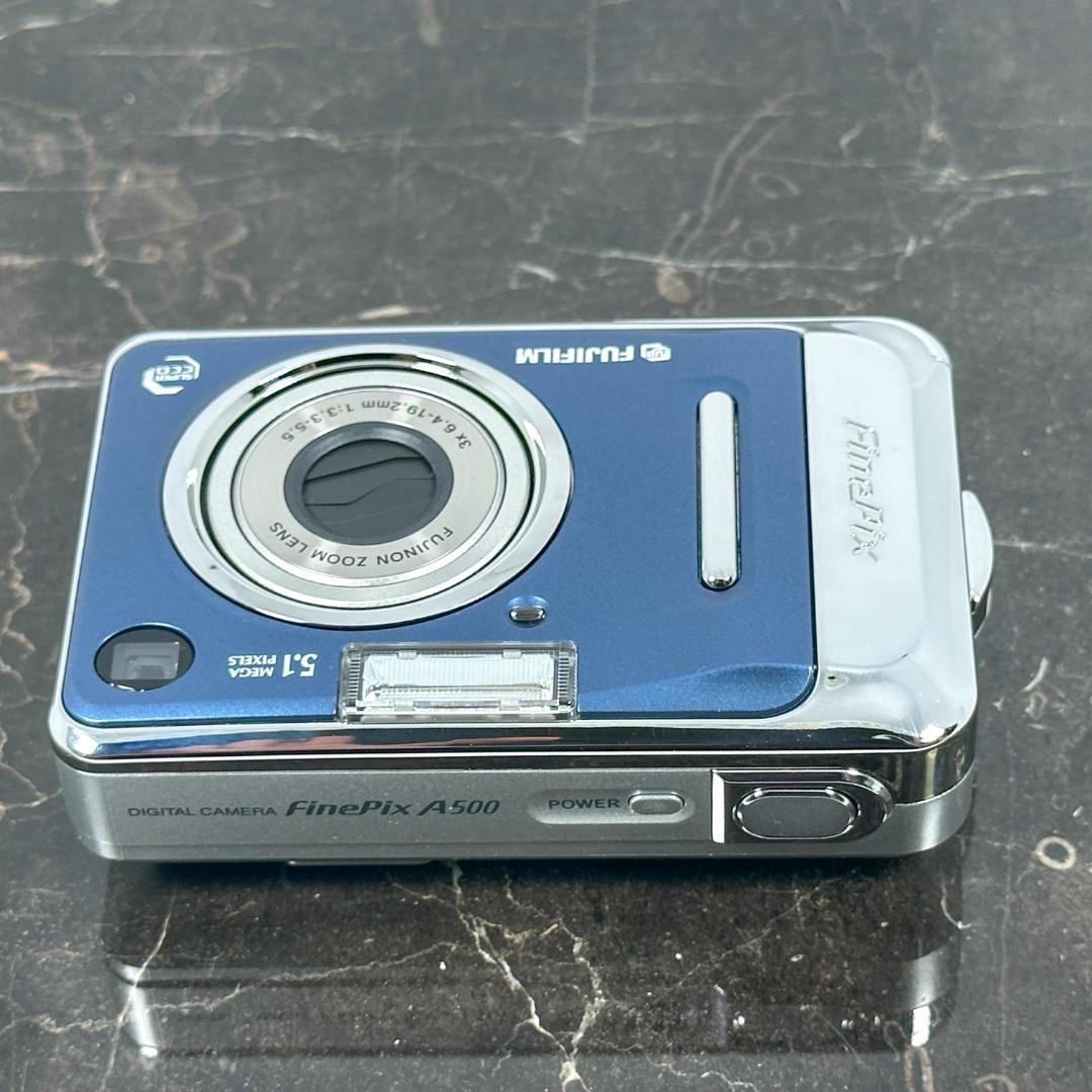 【美品】FUJIFILM 富士フイルム FinePix A500　ブルー