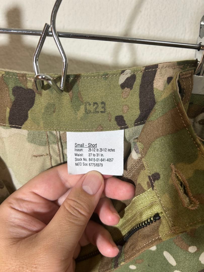 実物・難燃　米軍 A2CU マルチカム 上下セット 特殊部隊実戦投入モデル