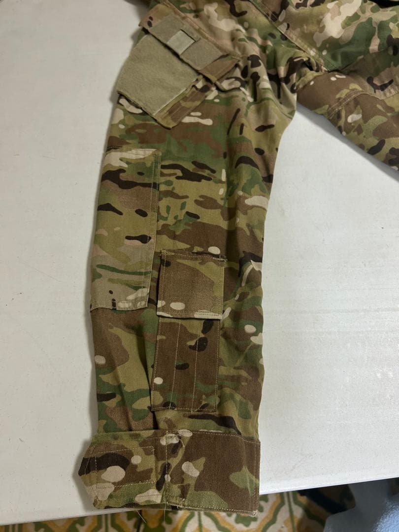 実物・難燃　米軍 A2CU マルチカム 上下セット 特殊部隊実戦投入モデル