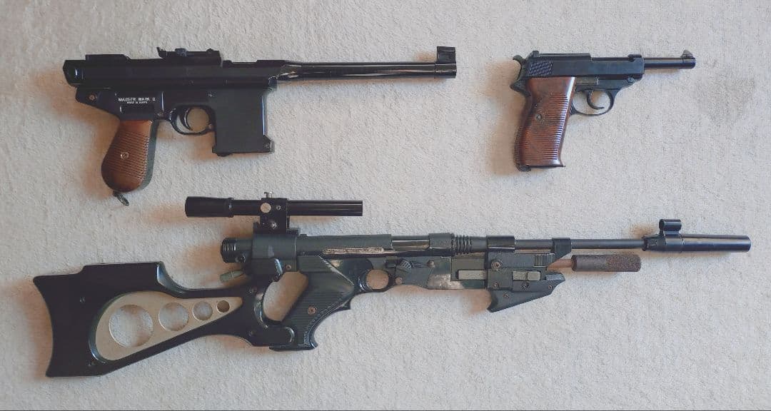 昭和レトロ　トイガン3点セット