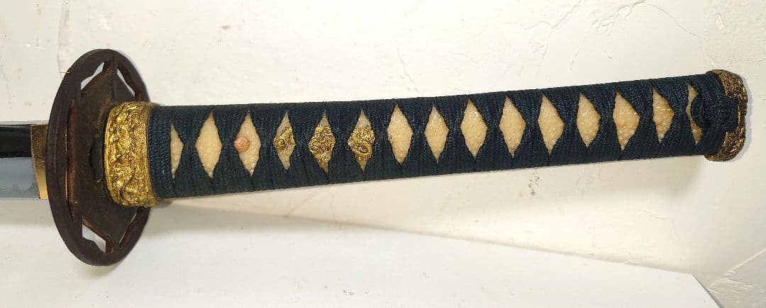 【2本セット】模造刀 日本刀 太刀 脇差 鞘 柄装飾 時代劇 歌舞伎 演技演出