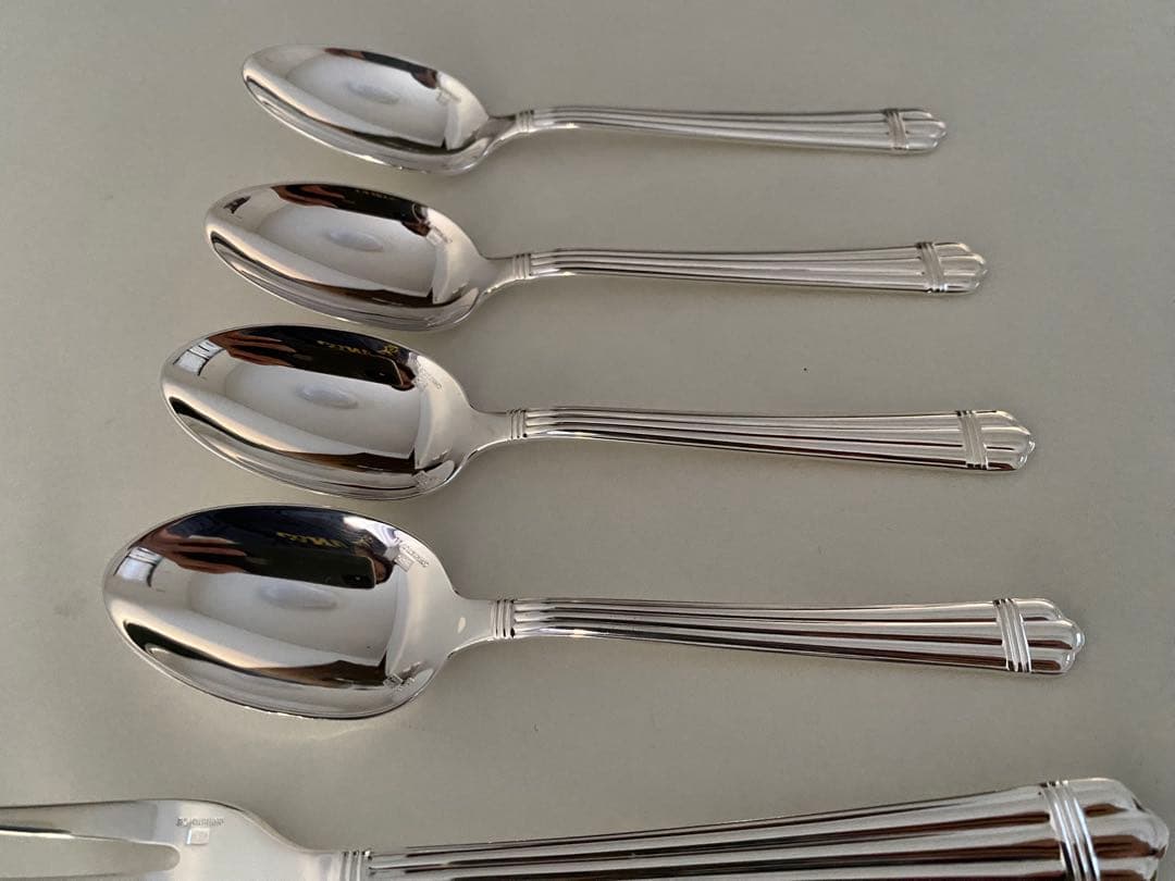 Christofle クリストフル シルバープレート アリア 5種計20pcs