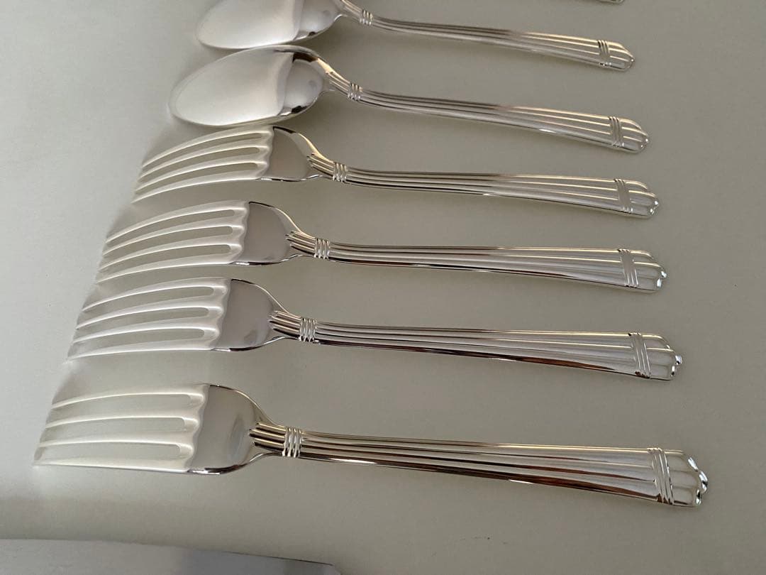 Christofle クリストフル シルバープレート アリア 5種計20pcs