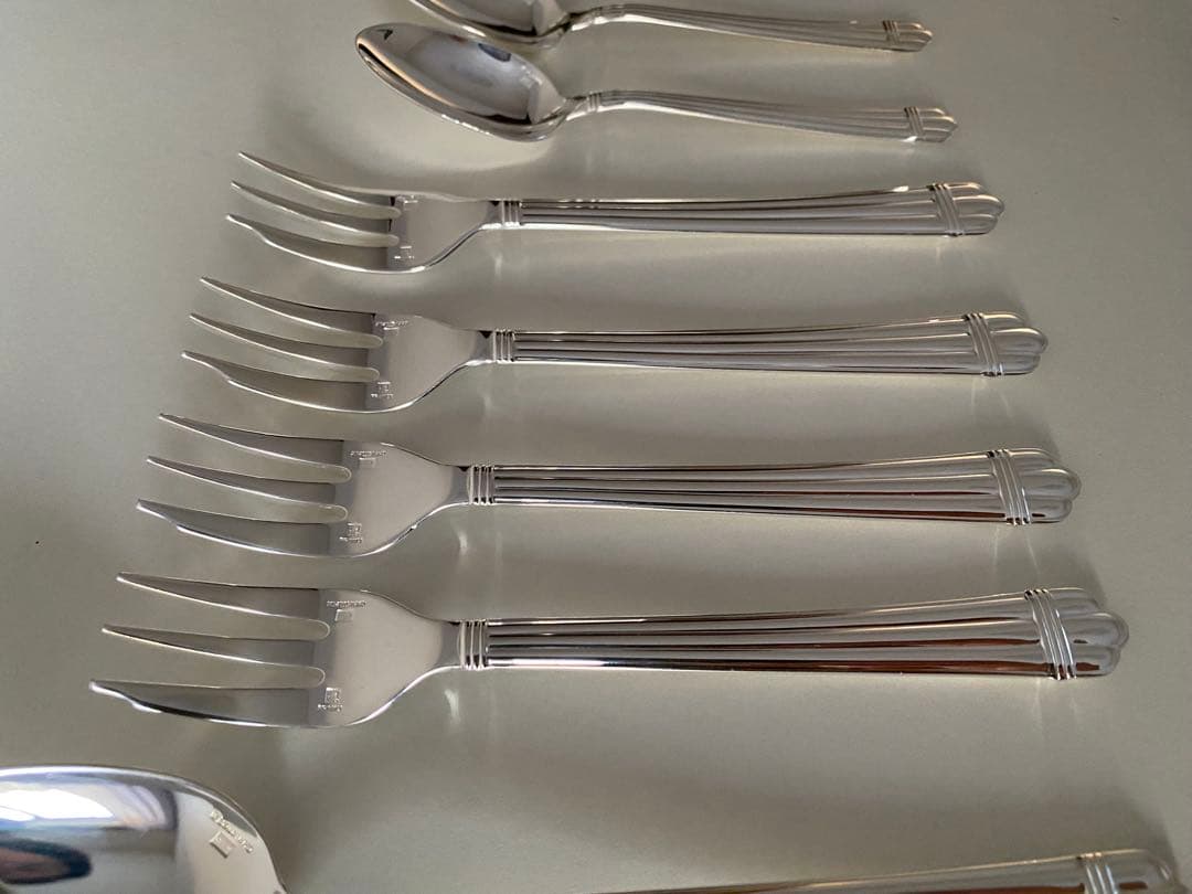 Christofle クリストフル シルバープレート アリア 5種計20pcs