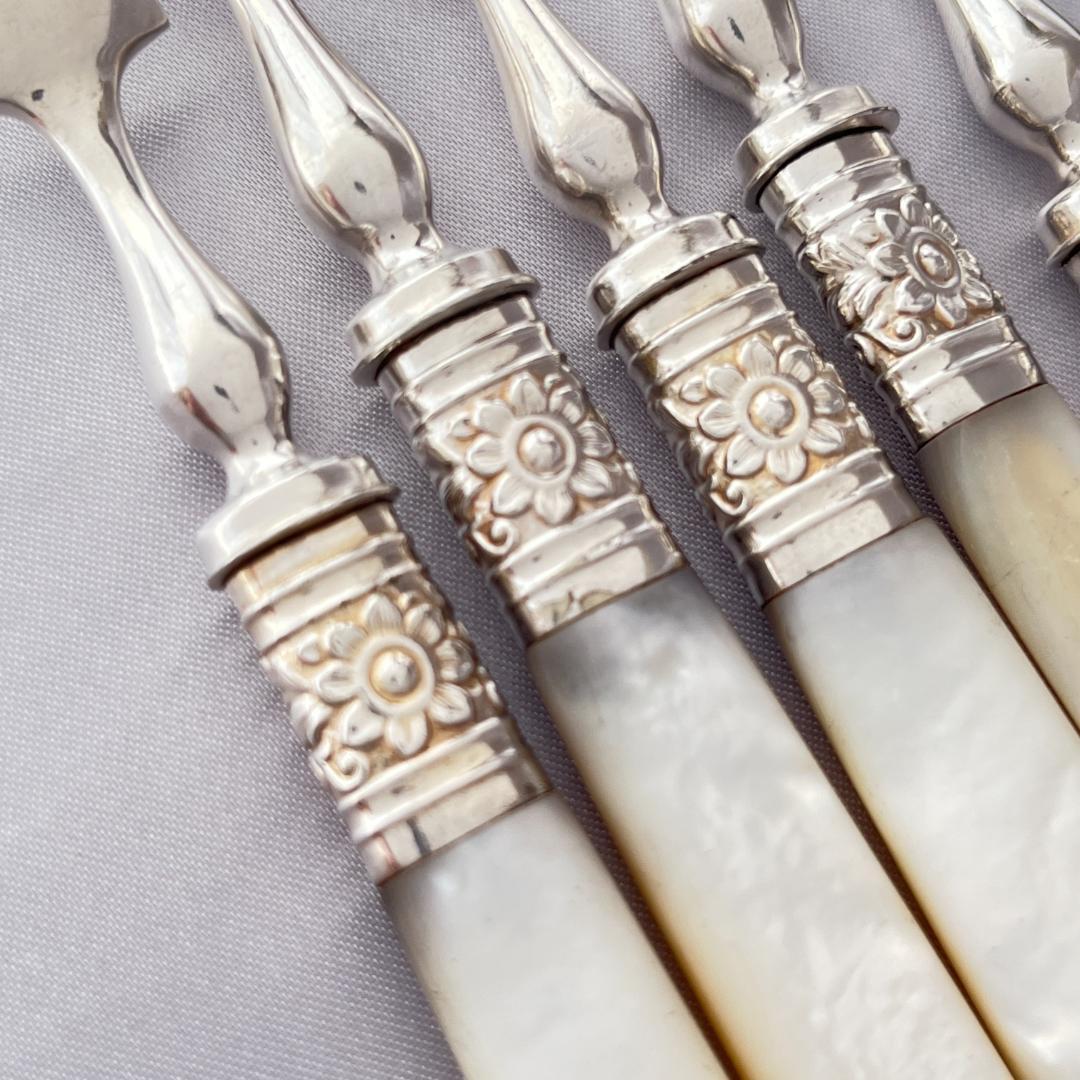 【Allen & Darwin】【白蝶貝】パストリーセット マザーオブパール