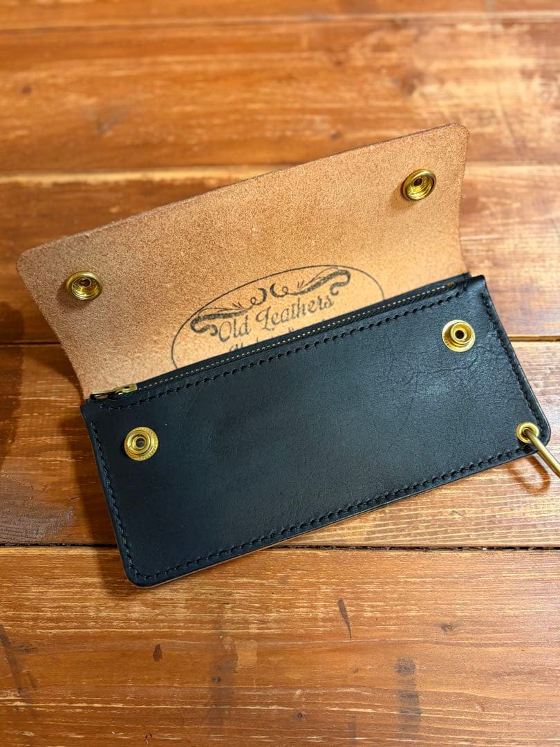 【年始セール】トラッカーウォレット TW-00 茶芯 手染め