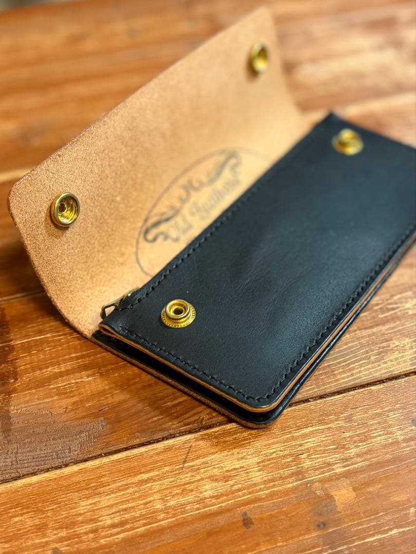 【年始セール】トラッカーウォレット TW-00 茶芯 手染め