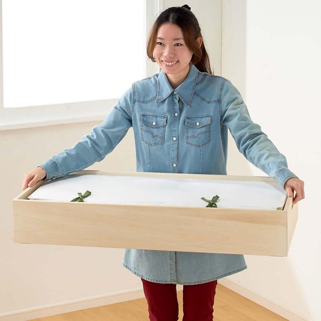 【ローチェスト】総桐衣装ケース 幅95.5cmタイプ 3段（浅1深2）