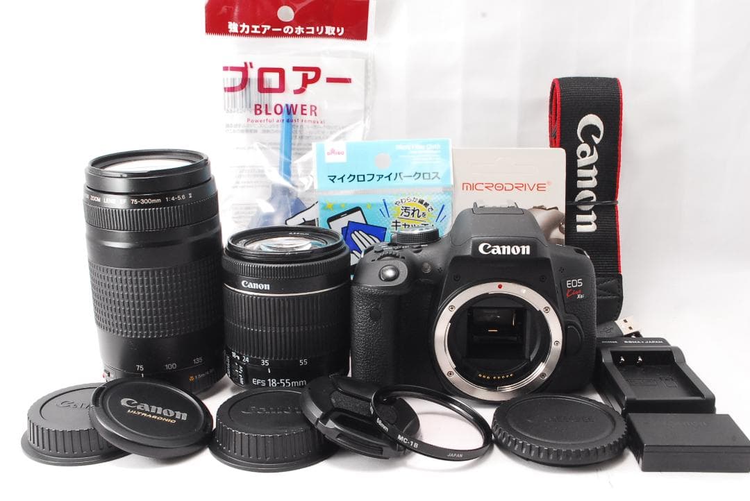 ✨豪華セット✨美品✨Canon Kiss X8i ダブルレンズセット