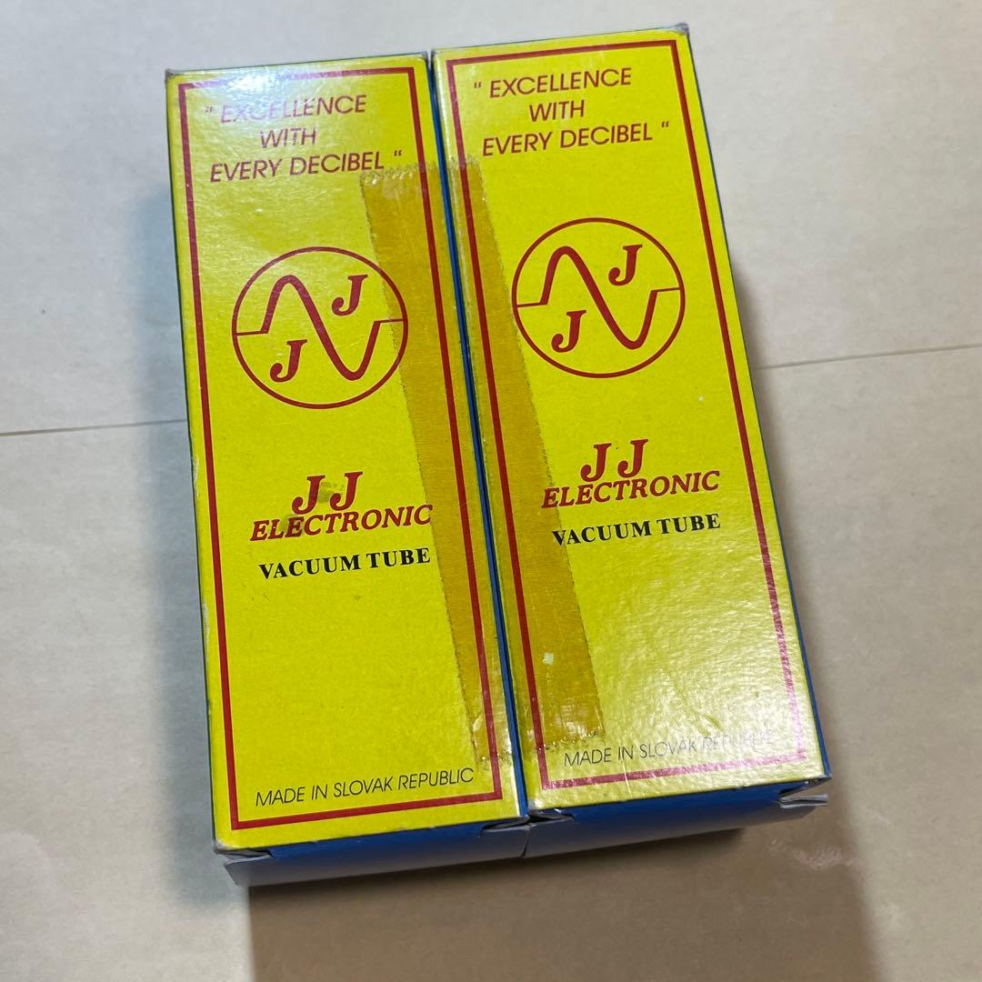 JJ electronic E34Lブルーガラス管 2本セット マッチドペア
