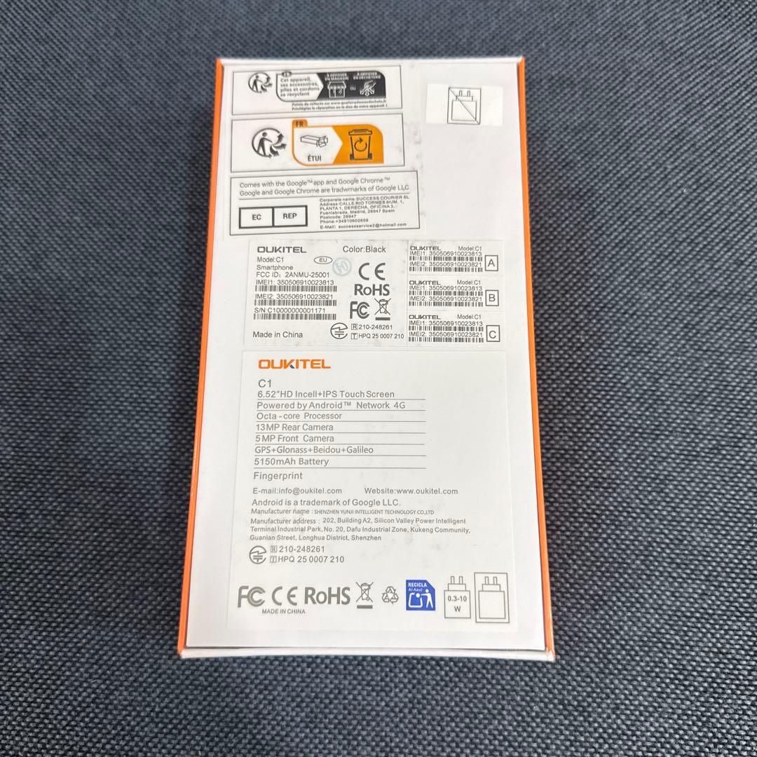 OUKITEL C1 16GB+128GB スマートフォン