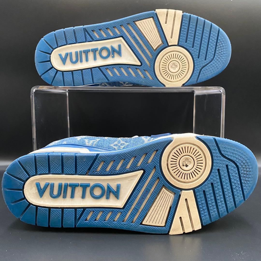 【美品】ルイヴィトン LVトレイナーライン スニーカー 24年 ロゴ 27