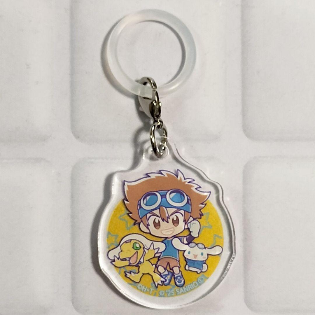 めじるしチャーム　デジモンアドベンチャー×サンリオキャラクターズ　8種セット