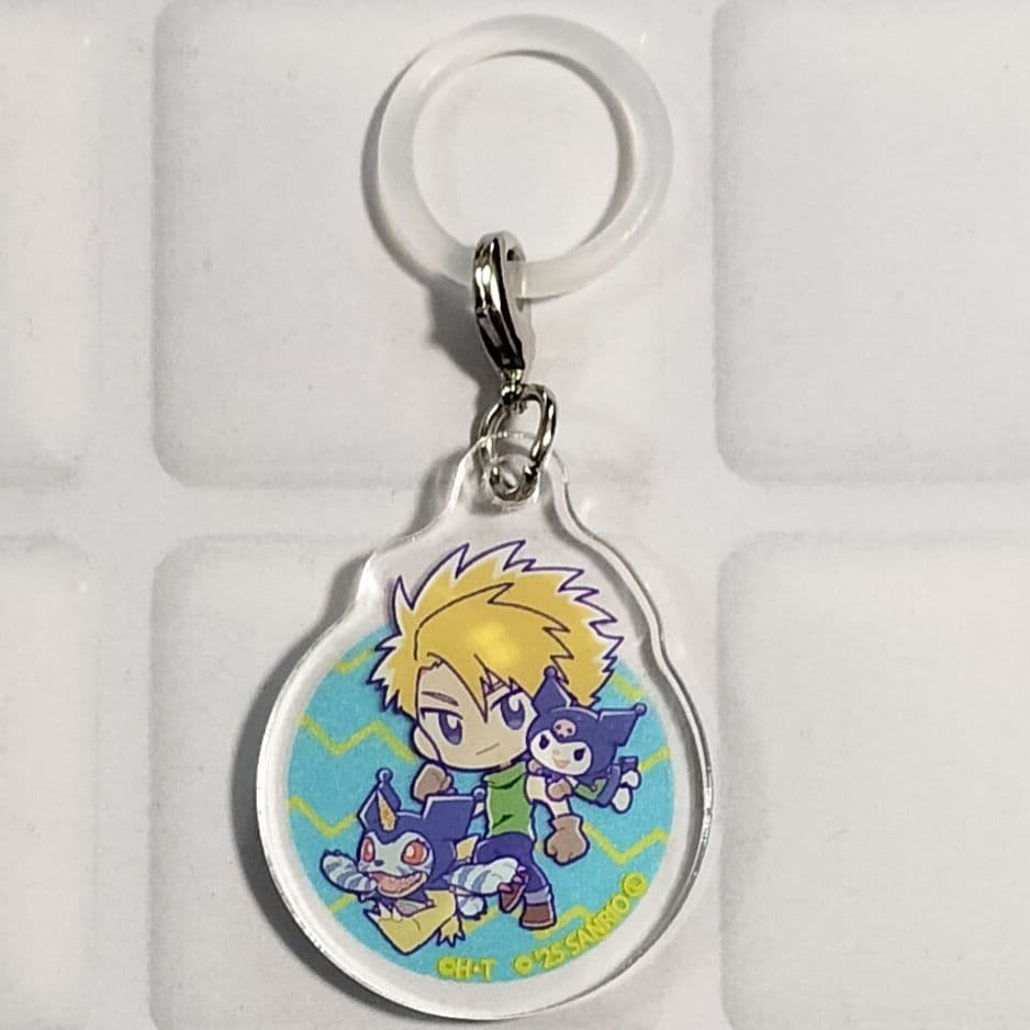 めじるしチャーム　デジモンアドベンチャー×サンリオキャラクターズ　8種セット