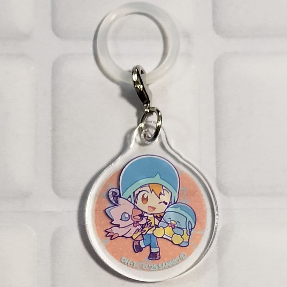 めじるしチャーム　デジモンアドベンチャー×サンリオキャラクターズ　8種セット