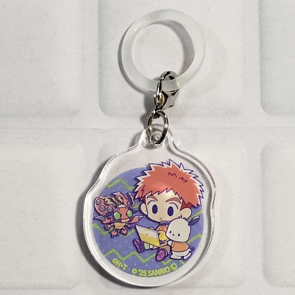 めじるしチャーム　デジモンアドベンチャー×サンリオキャラクターズ　8種セット