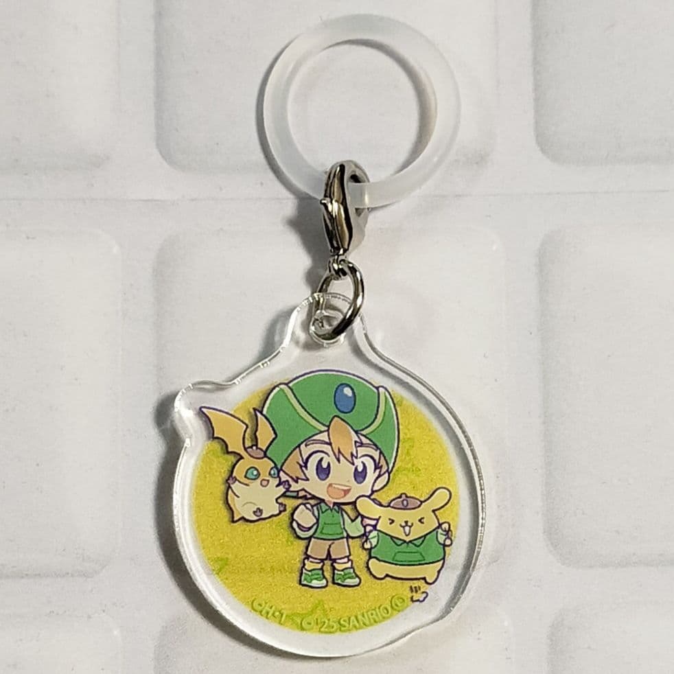 めじるしチャーム　デジモンアドベンチャー×サンリオキャラクターズ　8種セット