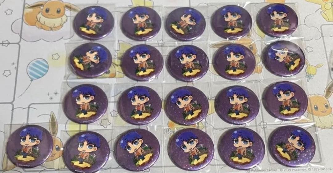 ジョジョの奇妙な冒険　ジョジョワールド　ジョナサン　ホロ缶バッジ