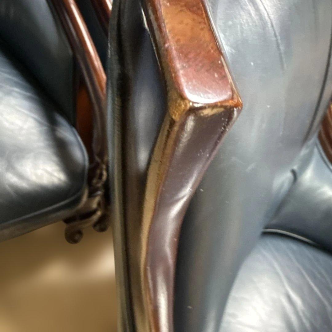 マルニ　ケントコートシリーズ　1脚　レザー1人掛けソファ④