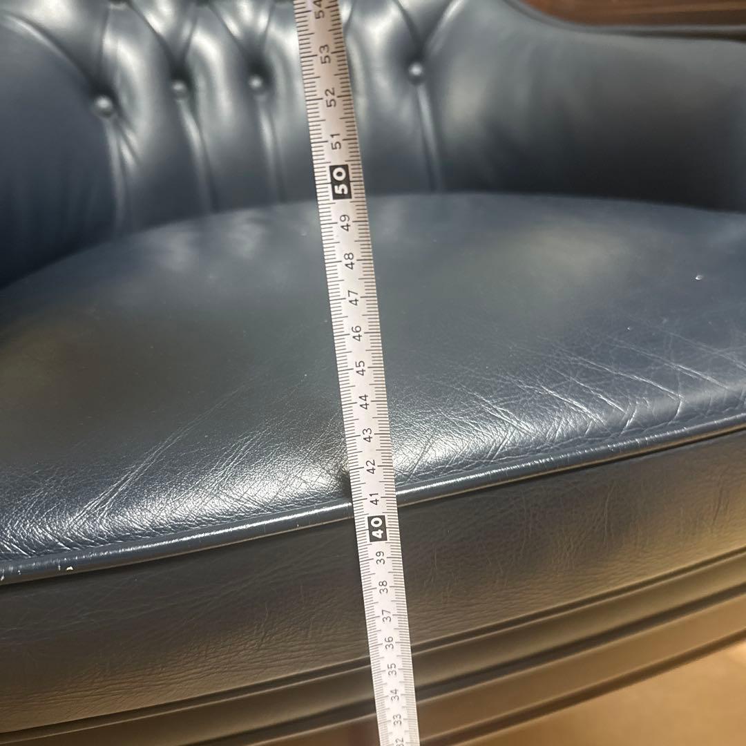マルニ　ケントコートシリーズ　1脚　レザー1人掛けソファ④