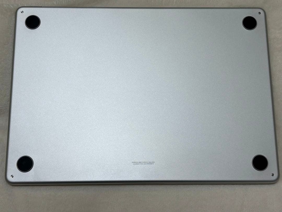 15インチMacBook Air M4 16GB 256GB シルバー本体