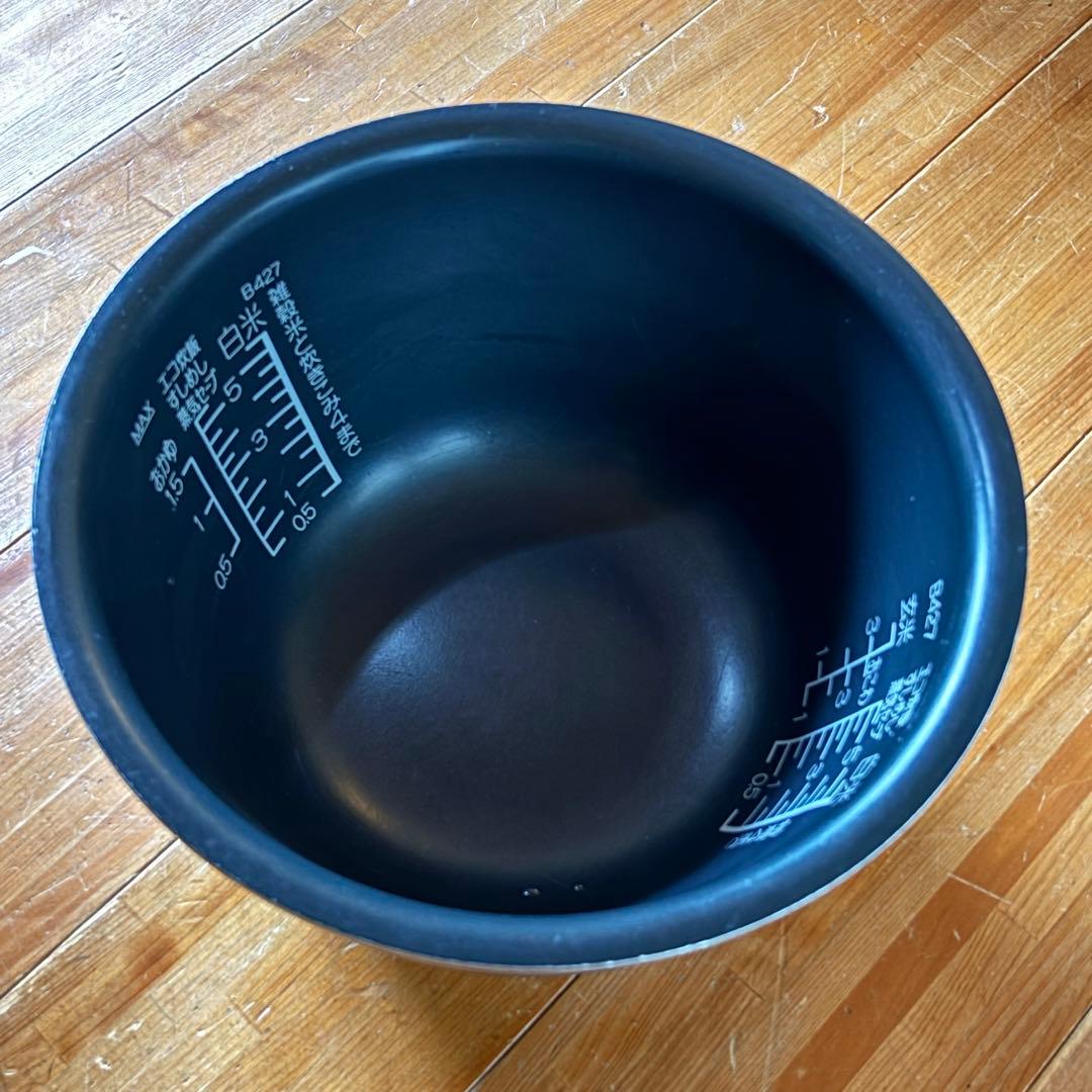 象印マホービン 極め羽釜 炊飯器 ジャンク NP-WB10型 ホワイト