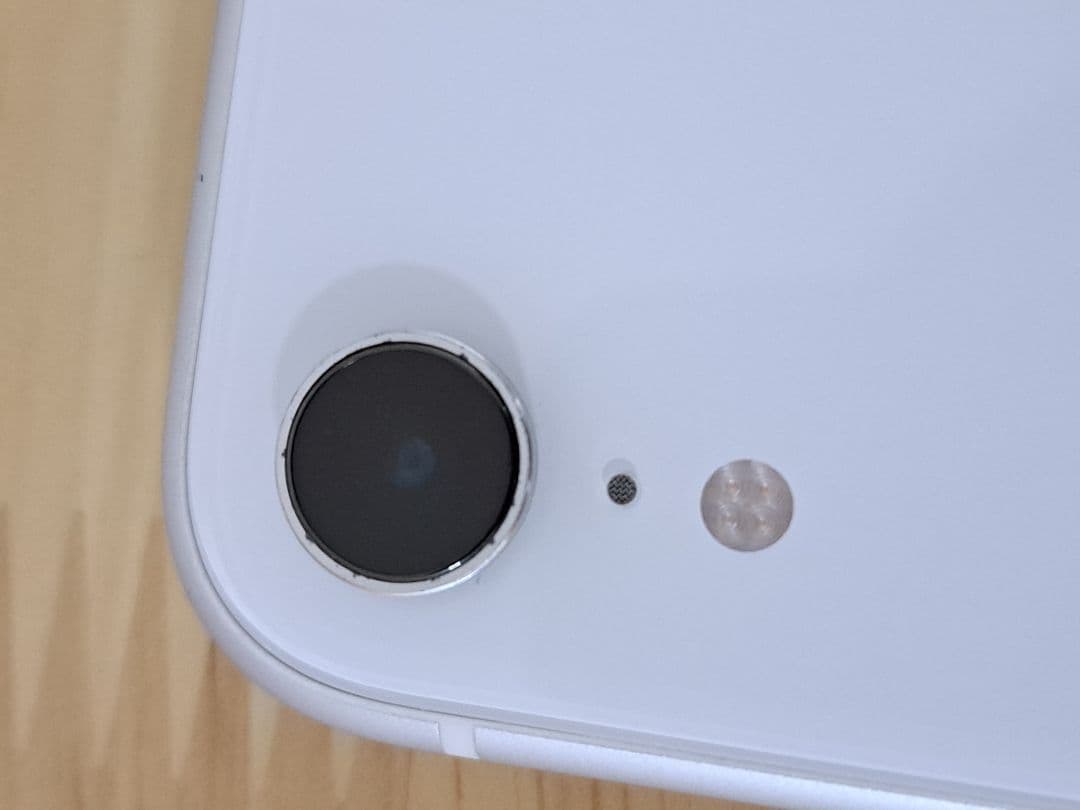 iPhoneXR 128GB ホワイト バッテリー78% SIMフリー 動作良好