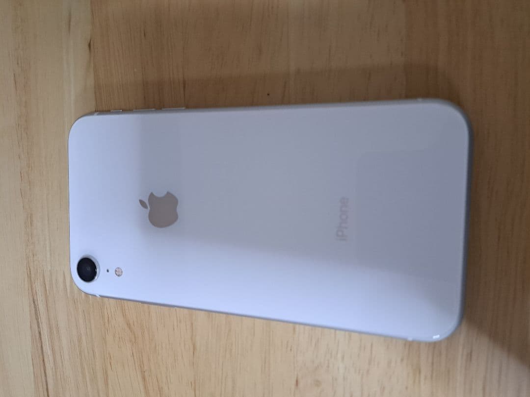 iPhoneXR 128GB ホワイト バッテリー78% SIMフリー 動作良好