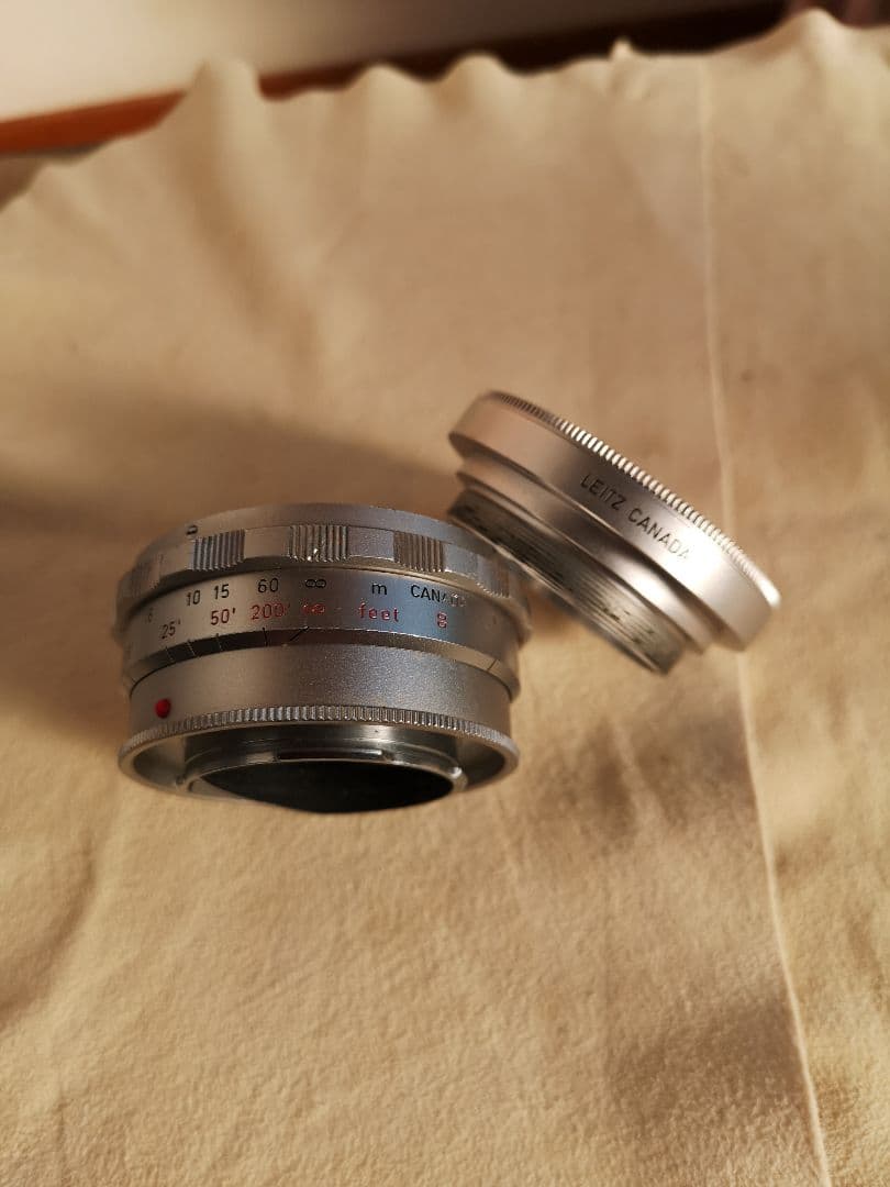 Leica 16462ビゾ用ヘリコイドリング+16474接写延長リング