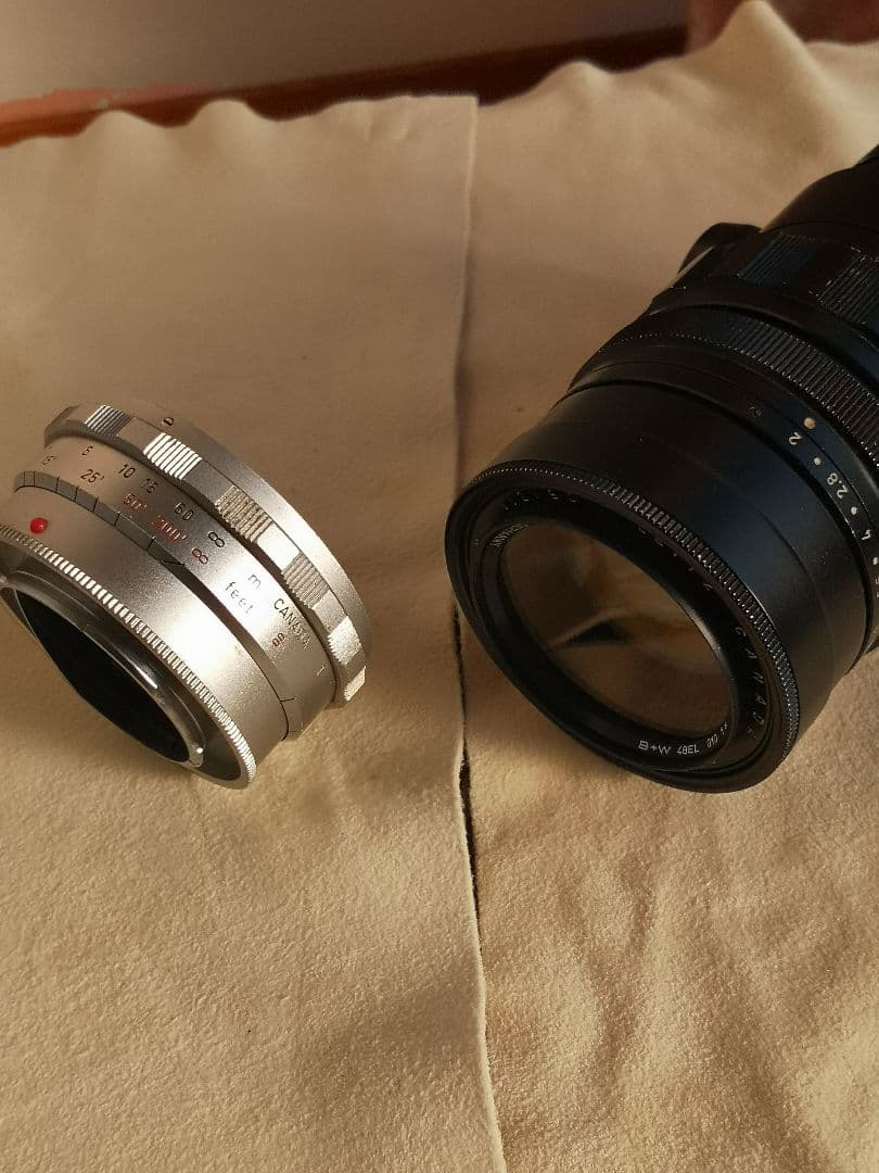 Leica 16462ビゾ用ヘリコイドリング+16474接写延長リング
