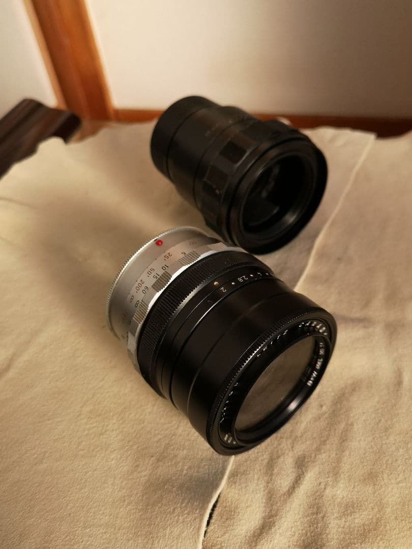 Leica 16462ビゾ用ヘリコイドリング+16474接写延長リング