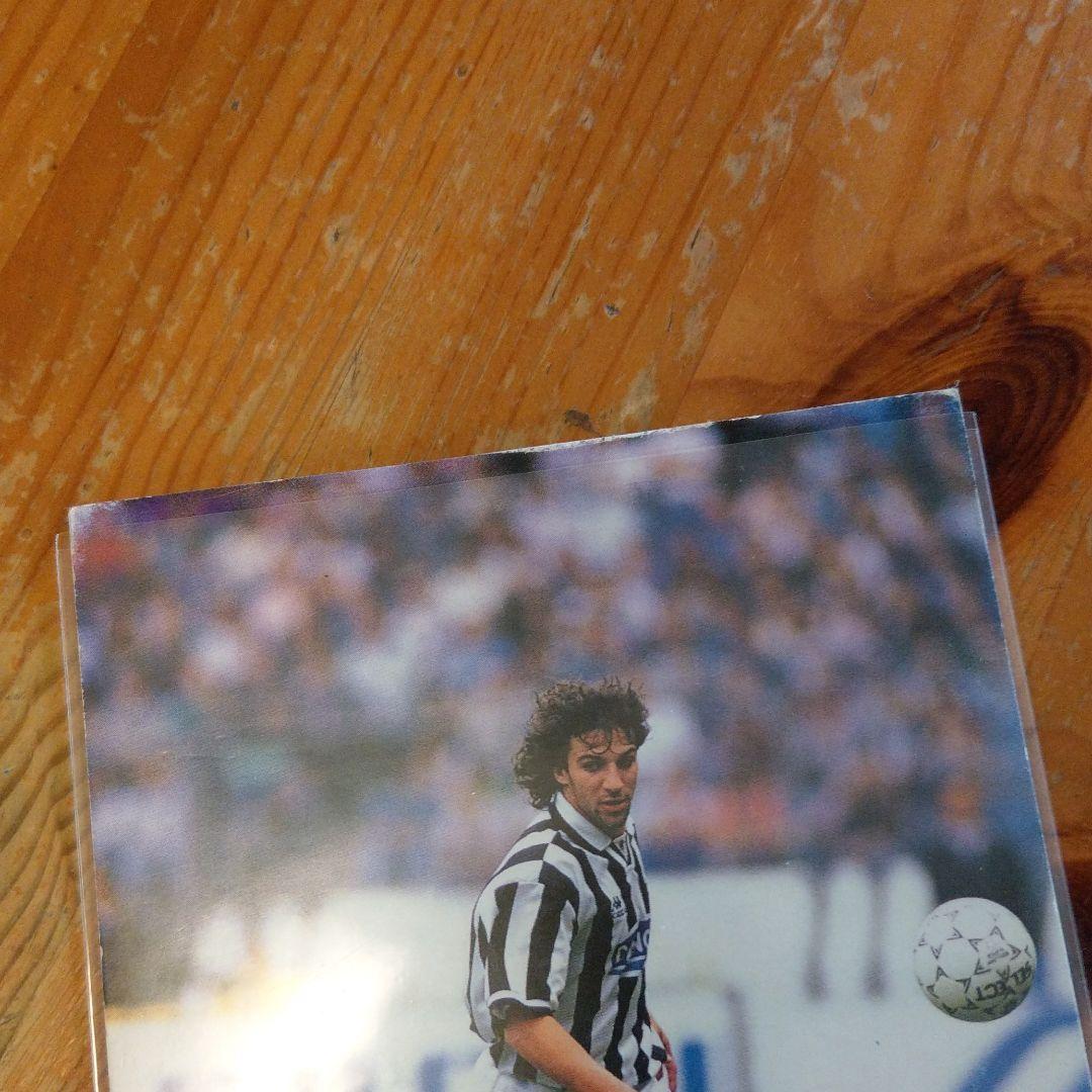 デル・ピエロ ユベントス 直筆サイン入り ポストカード