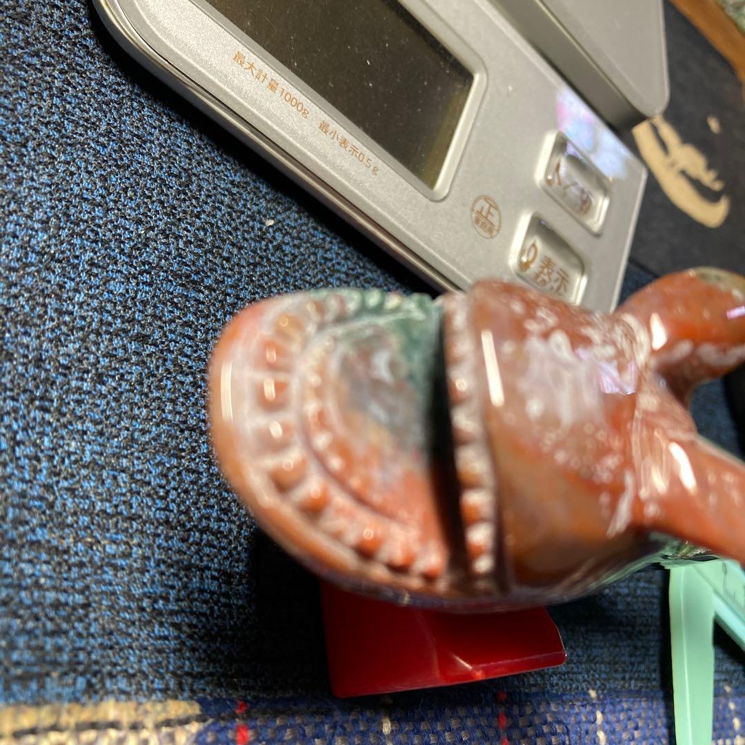 ♪(๑ᴖ◡ᴖ๑)♪海の暴れん坊、大理石のサメくん‼︎ のオブジェ