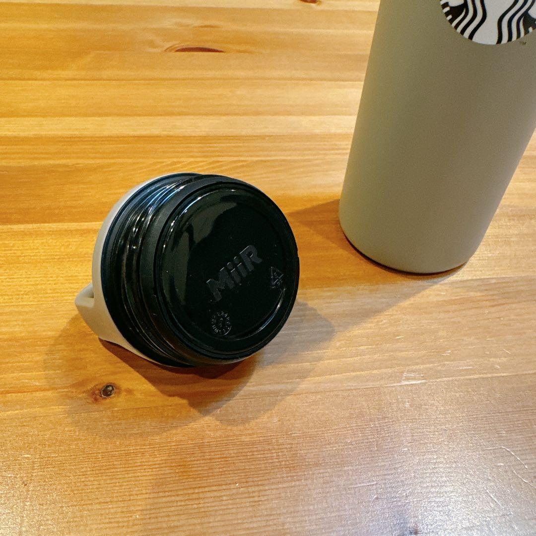スターバックス MiiR ハンドル付き水筒 グレージュ