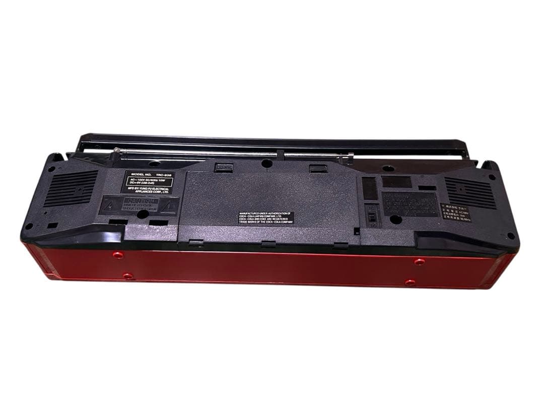 コカコーラ ダブル ラジカセ TRC-938 保存状態良好　昭和レトロ