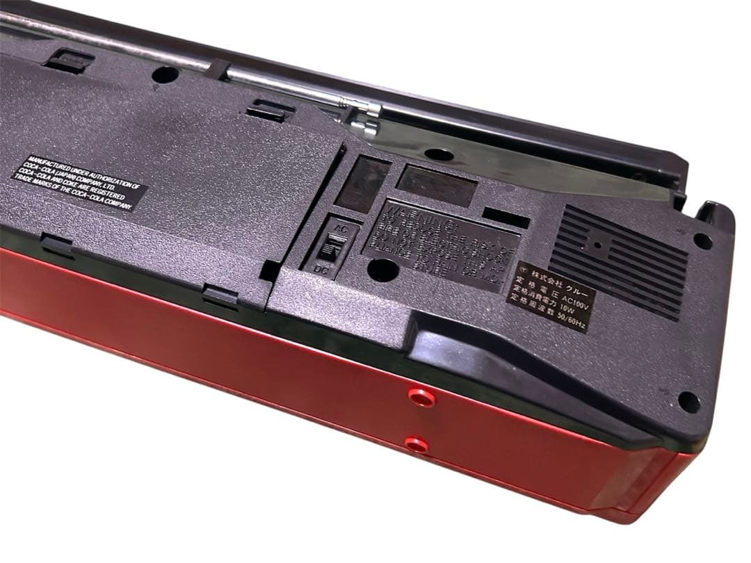 コカコーラ ダブル ラジカセ TRC-938 保存状態良好　昭和レトロ