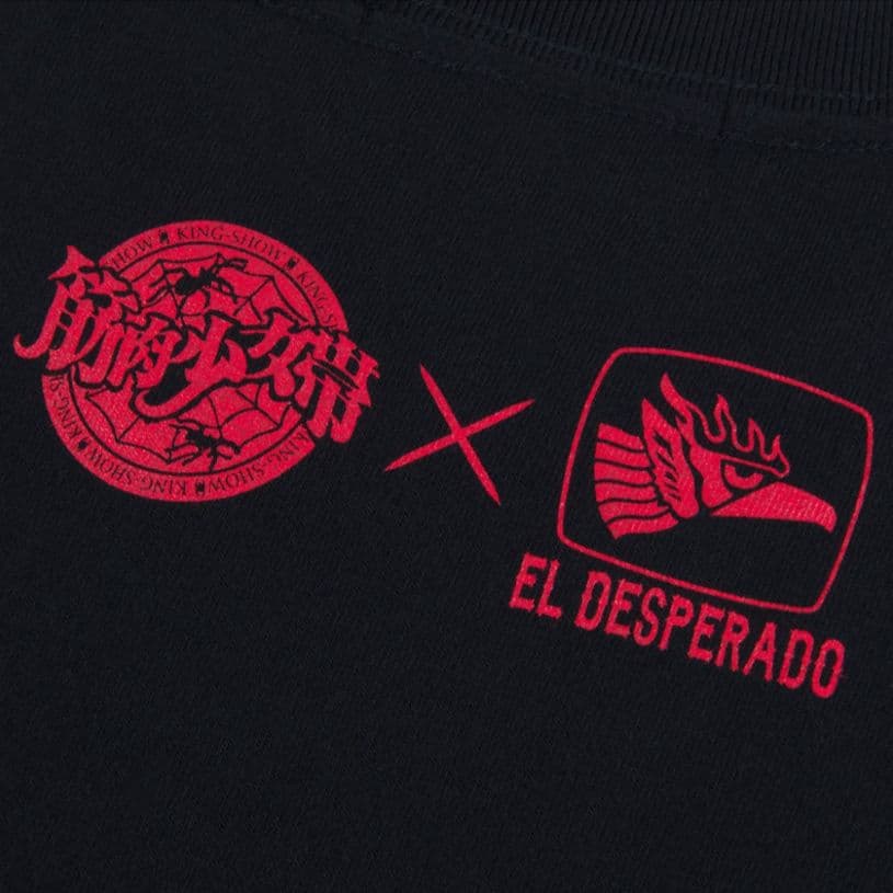 エル・デスペラード　✕　筋肉少女帯　Tシャツ　ブラック　Lサイズ　墓場の画廊
