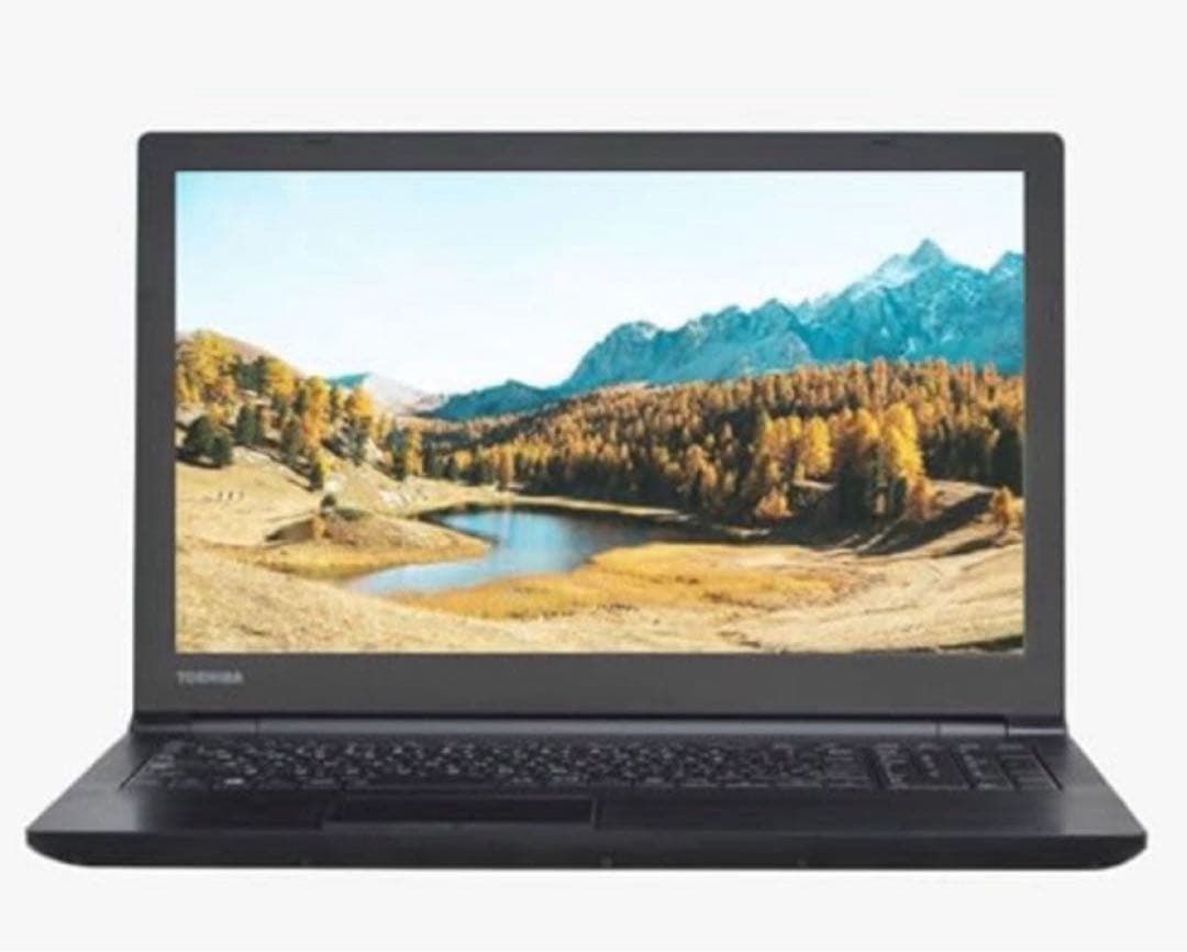 TOSHIBA 15.6インチ ノートPC ブラック